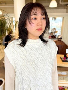 オブジェ シエル(obje't ciel) 【obje't ciel】顔まわりレイヤー×似合わせスタイル【暮石 唯】