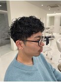 ☆お客様style☆カーリーショートパーマ