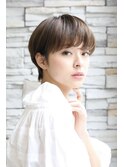 素髪で簡単にお洒落ショートボブ！