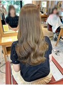 Rasca◇オリーブグレージュ ブリーチ無しカラー ツヤカラー