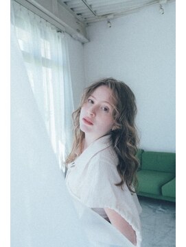 ニュイ 高槻 阪急茨木店(nui) イメチェンアンブレラカラー前髪ウェーブパーマこなれミディ