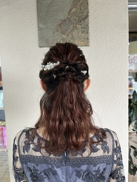 ブランカ(blanca) ハーフアップ