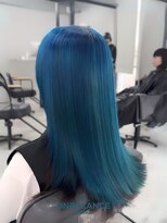 アンバランスオオサカ(UNBALANCE OSAKA)&nbsp;★ブルー/デザインカラー/レイヤー/ハイトーンカラー【JUNYA】