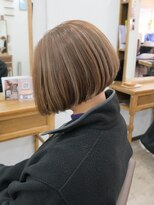 アーシェ 横浜店(A'SHE)&nbsp;ハイライト×イルミナカラー×ボブ　ベージュ　横浜駅4分