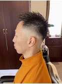 【40代 男性】ロンドンフェードショート