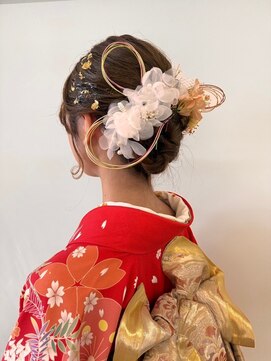 ビーカルム(美calm) 振袖ヘアセット