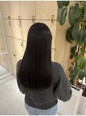 艶感★縮毛矯正ロング♪髪質改善ストレート