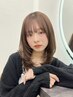 【sara限定】小顔カット＋透明感カラー　￥16,100→