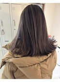 白髪ぼかしハイライト