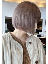 リン(Lin.)&nbsp;【ミルクティーベージュ×ボブ】　山下　泰世