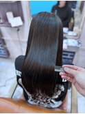 髪質改善ストレート