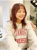ミディアム×レイヤースタイル