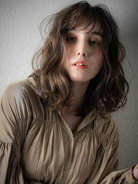 カバーヘア ブリス 北浦和(COVER HAIR bliss) フレンチカジュアル抜け感ウェーブパーマu北浦和20代30代40代