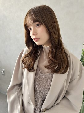 フォト イケブクロ(foto IKEBUKURO) ◇ ミディアム/レイヤー/前髪カット/グレージュ[池袋]