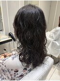 ミディアムレイヤーパーマ