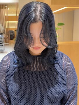 エンター 天神店(ENTER) blue color /ブルーカラー/大名美容室