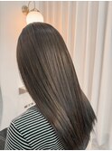 柔らかい質感の地毛風縮毛矯正☆