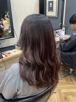 アルター(aL ter)&nbsp;ピンクベージュ［暗めカラー/マッシュ/デザインカラー］長野歌穂