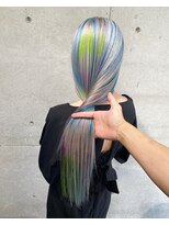 ガルボ ヘアー(garbo hair) 艶髪 ハイトーンカラー デザインカラー