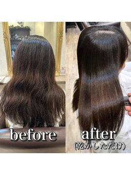 ルフール(ref-le) 美髪ストレート(縮毛矯正)で他と差がつく圧倒的ツヤ髪に