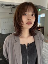 ガーランドギンザ(Garland Ginza) レイヤーボブハッシュカットフェイスレイヤー ココアグレージュ