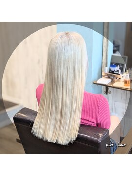 ピヴォヘアー(pivo hair) ホワイトブロンド
