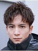 天神スパイキーショートツイストスパイラルパーマツイストパーマ