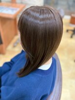 ヒラトヤ 肴町店&nbsp;艶カラー大人可愛い抜け感簡単スタイリングハイライトカラー