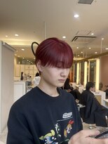 ニューヨーク ニューヨーク 河原町オーパ店(NYNY) ▽シースルーマッシュ/ディープレッド/ブリーチカラー