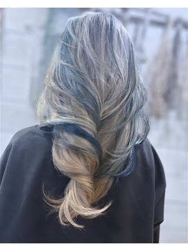 トーク 伊丹本店(TAL'KE) TAL’KE/シルバー×ネイビーブルー_1475