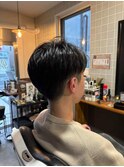左七三ビジネスマンスタイル　ツーブロ