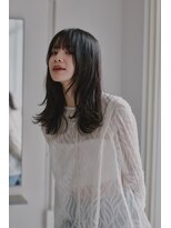 イズ(is)&nbsp;ダークブラウン　伸ばしかけミディアム