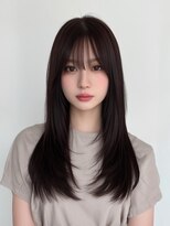 シュガソル 元町三宮(syugasol)&nbsp;着物ヘア/大人ガーリー/ダークアッシュ/似合わせカット/元町三宮