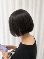 ココカラヘアー ニコ(cococara hair nico) 切りっぱなしボブ/艶カラー/韓国ボブレイヤー