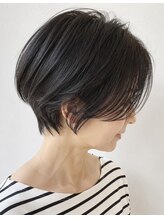 ティコ(tico@) 大人女性ショートボブ×艶カラー