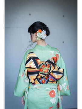 アルファーカット イチノハシ(ALPHACUT ichinohashi) 【着物】クールビューティ・創作帯・変わり帯