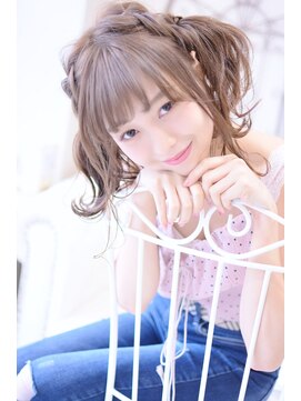 メイズ(MAZE) 【メイズ東中野・鍛原志行】ミディアムツインテールアレンジ