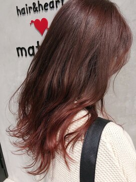 マターエル(mata L23) カラーだけでつくるピンクグラデーション＊