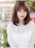 *EVE戸頭*センターパートで小顔♪ワンカールストレートa!