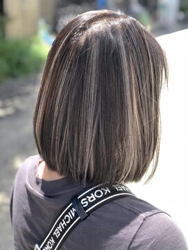 24 岸和田店 おしゃれに見える大人ツヤボブ