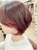リングカラー×ハンサムショート