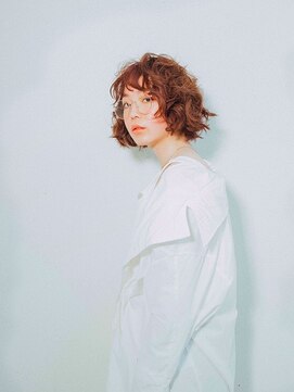 プロデュース 相模原店(Produce) くせ毛風★斜めバング★無造作カール