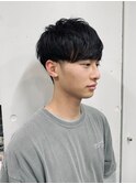 ◇Vマッシュ 前下がりショート 刈り上げ ニュアンスパーマ