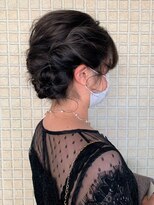 ヘアサロン アプリ(hair salon APPLI) 『 ヘアセット☆　ふわふわ編み込み　結婚式/披露宴/お呼ばれ 』