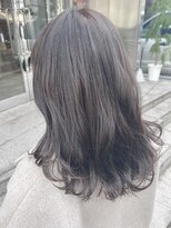 ヘアーメイクオズ(hair make O/S)&nbsp;ヘアメイクオズ＆金あゆみ　アッシュグレージュ