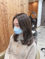 ディッシュ 五反田(dish)&nbsp;五反田美容室☆美艶髪&透明感/ワンカールレイヤー/2種巻き