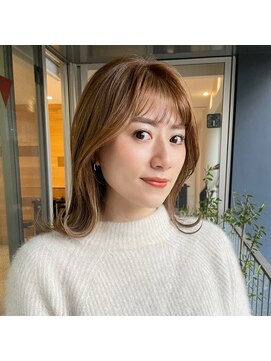 スペイディック 大阪梅田店(SPADIC) 【甘辛ボブスタイル】　お客様スタイル