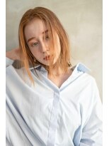 イルハバナ 渋谷(ill HAVANA)&nbsp;くびれボブ/ベージュカラー/ボブ