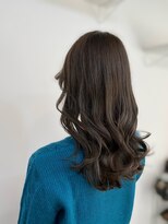 ヘアープロデュース ラピセット 松山(Lapset)&nbsp;20代30代40代ブリーチなしオリーブグレージュ髪質改善カラー
