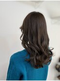 20代30代40代ブリーチなしオリーブグレージュ髪質改善カラー